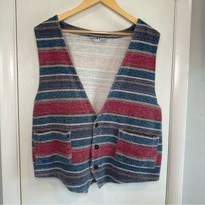 Vintage Chico’s Designs Western Vest. Size 2/L.